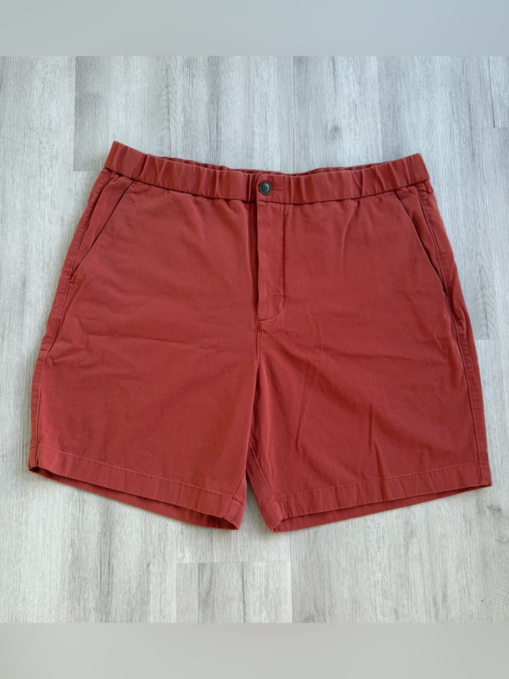 Everlane Uniform Chino Shorts XL Cotton Rust